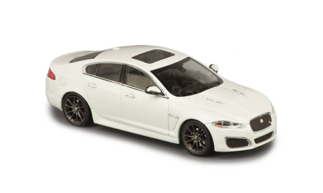 Jaguar XFR белый, масштабная модель, IXO Road (серии MOC, CLC), scale43