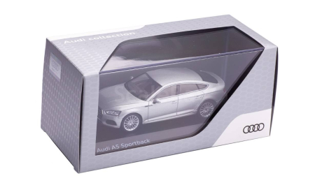 Audi A5 Sportback 2017 Floret Silver, масштабная модель, Spark, scale43