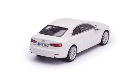 Audi A5 coupe 2016 Glacier white, масштабная модель, Spark, scale43