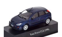 Ford Focus 1998 синий, масштабная модель, Altaya, scale43