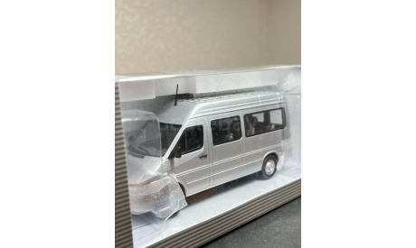 Mercedes-Benz Sprinter Classic автобус серебристый, масштабная модель, scale43