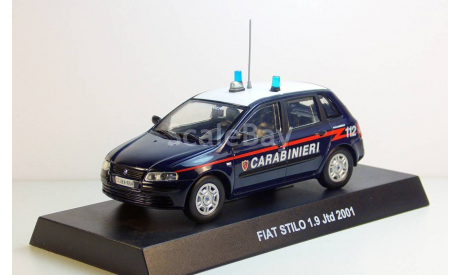 FIAT Stilo 1.9 Jtd 2001 Carabinieri, масштабная модель, scale43