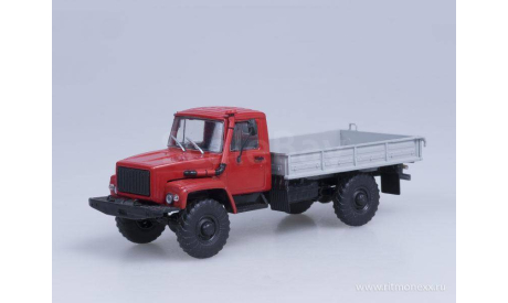 Горький-33081 4х4 (двиг. Д-245.7 Diesel Turbo) выставочный, масштабная модель, Автоистория (АИСТ), scale43, ГАЗ