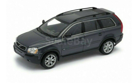 Volvo XC90 2003 серый металлик 1:24, масштабная модель, scale24