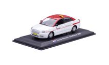 Toyota Avensis 2003 Eindhoven Taxi Такси, белый с красным, масштабная модель, scale43