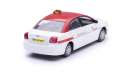 Toyota Avensis 2003 Eindhoven Taxi Такси, белый с красным, масштабная модель, scale43