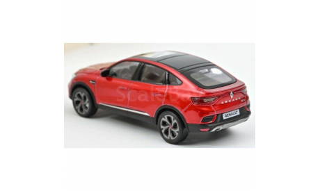 Renault Arkana RS Line 2021 красный, масштабная модель, scale43