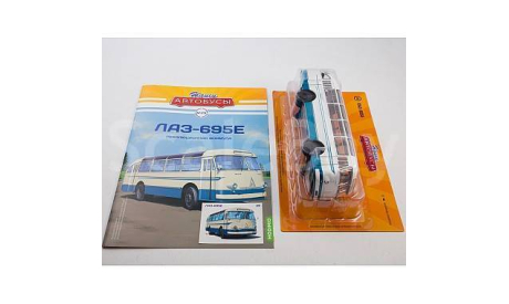 Наши Автобусы №29 - ЛАЗ-695Е, журнальная серия масштабных моделей, scale43