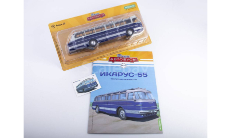 Наши Автобусы №46 - Икарус-55, журнальная серия масштабных моделей, Ikarus, scale43