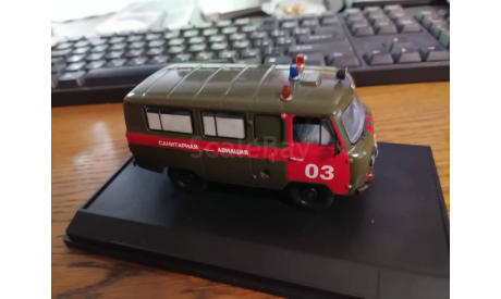УАЗ-452 санитарная авиация, масштабная модель, Конверсии мастеров-одиночек, scale43