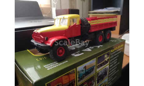 КрАЗ-214Б (1963-67) аварийный 1:43 - Нап, масштабная модель, scale43