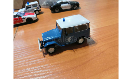 Полицейские Машины Мира №18 Toyota Land Cruiser, масштабная модель, деагостини, scale43