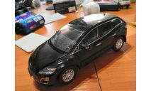 Mazda CX-7 1:18 чёрный, масштабная модель, scale43