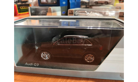 AUDI Q3 Black, масштабная модель, scale43