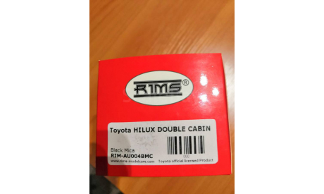 TOYOTA HILUX DOUBLE CABIN /RIMS, масштабная модель, scale43