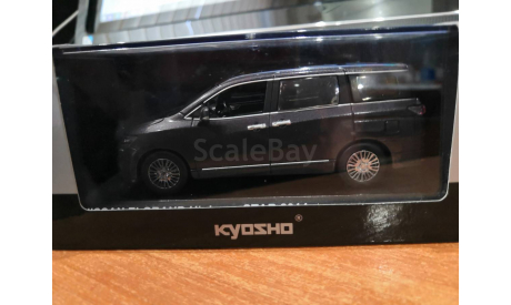 Nissan Elgrand Highway Star 2014 Metal Grey, масштабная модель, Kyosho, scale43