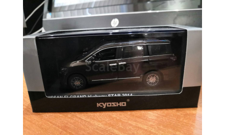 Nissan Elgrand Highway Star 2014 imperial umber, масштабная модель, scale43