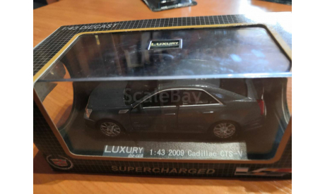 CADILLAC CTS-V, масштабная модель, Luxury Diecast (USA), scale43