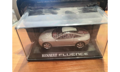 Renault Fluence Altaya, масштабная модель, scale43