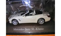 Mercedes Benz SL Klasse white, масштабная модель, Mercedes-Benz, scale43