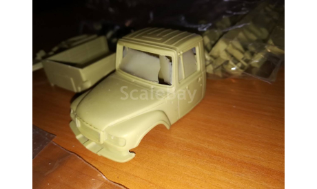КИТ CHROME EDITION ГАЗ-2308 АТАМАН, сборная модель автомобиля, scale43