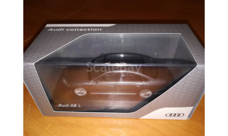 Audi A8 L 2017, масштабная модель, scale43