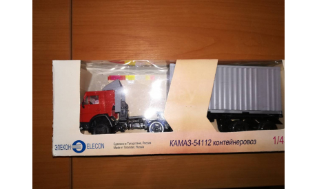 Камаз-54112 контейнеровоз Элекон, масштабная модель, scale43