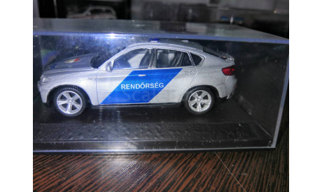 BMW X6 POLICE HUNGARY, масштабная модель, scale43