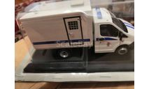 ГАЗЕЛЬ НЕКСТ ПОЛИЦИЯ АВТОЗАК, масштабная модель, scale43
