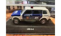 ВАЗ-2131 нива 4x4 ДПС МИЛИЦИЯ, масштабная модель, scale43