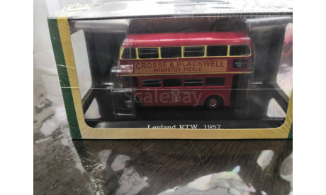 Автобус Leyland RTW 1957, журнальная серия масштабных моделей, scale72