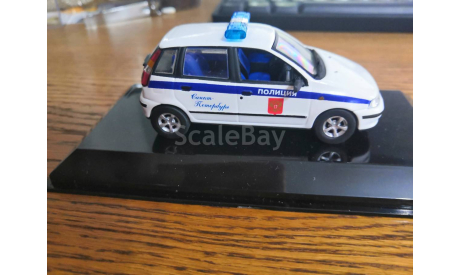 FIAT PUNTO ПОЛИЦИЯ СПБ, масштабная модель, scale43