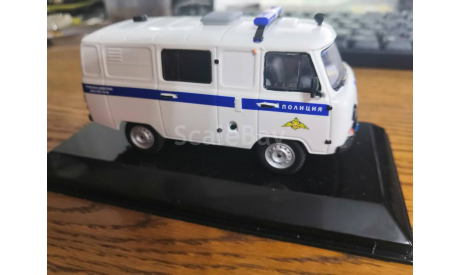 УАЗ-452 (3909)  ПОЛИЦИЯ, масштабная модель, scale43