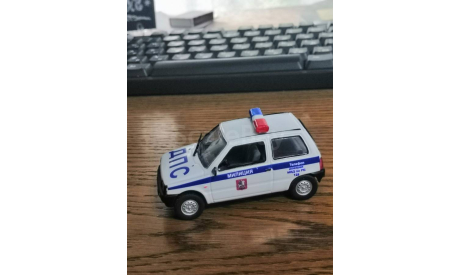 ВАЗ-1111 ОКА ДПС Милиция, масштабная модель, Конверсии мастеров-одиночек, scale43