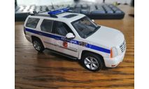 CADILLAC ESCALADE ПОЛИЦИЯ СПБ, масштабная модель, scale43