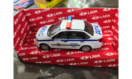 ВАЗ LADA GRANTA седан ДПС полиция г.Москва, масштабная модель, Конверсии мастеров-одиночек, scale43