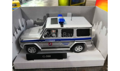 MERCEDES BENZ  500 МИЛИЦИЯ ГУВД МОСКВА, масштабная модель, Mercedes-Benz, scale43