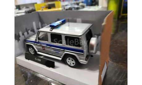 MERCEDES BENZ  500 МИЛИЦИЯ ГУВД МОСКВА, масштабная модель, Mercedes-Benz, scale43
