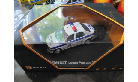 RENAULT LOGAN ДПС милиция г. МОСКВА, масштабная модель, scale43
