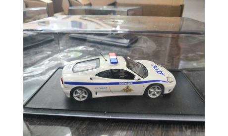 Ferrari 360 GT ДПС полиция, масштабная модель, scale43