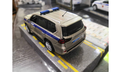 Lexus LX570 ПОЛИЦИЯ, масштабная модель, scale43