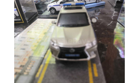 Lexus LX570 ПОЛИЦИЯ, масштабная модель, scale43