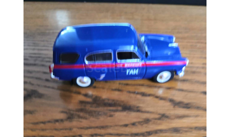 МОСКВИЧ 423Н ГАИ МИЛИЦИЯ, масштабная модель, scale43