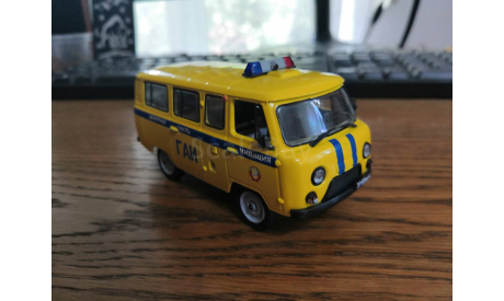 УАЗ-452 ГАИ МИЛИЦИЯ СССР, масштабная модель, ручная работа, scale43