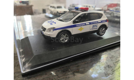 Nissan Qashqai  ДПС ПОЛИЦИЯ г.Елизово, масштабная модель, scale43