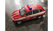 Porsche Cayenne пожарная охрана, масштабная модель, scale43