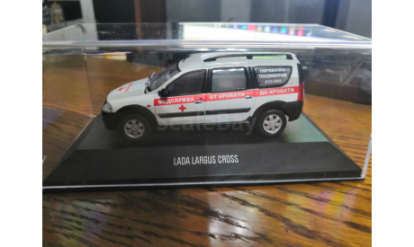 ВАЗ- Lada Largus Cross МЕД СЛУЖБА смп, масштабная модель, Конверсии мастеров-одиночек, scale43