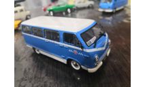 Автомобиль на Службе №28 - РАФ-977ДМ Маршрутное такси, журнальная серия Автомобиль на службе (DeAgostini), scale43