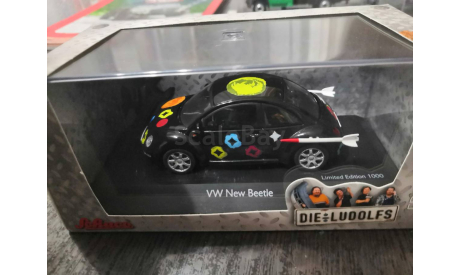 Volkswagen New Beetle Die Ludolfs черный, масштабная модель, Schuco, scale43