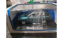 Skoda Octavia Combi 2005 Green Island Met., масштабная модель, Abrex, scale43, Škoda